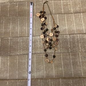 Unique Metal Bead Necklace